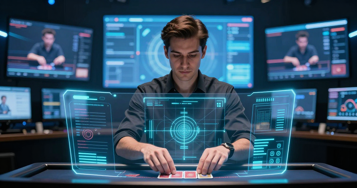 Tecnologia aplicada ao cassino ao vivo — Inteligência artificial na monitorização de dealers